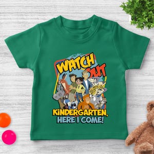 Wild Kratts Back to School Shirt/Wild Friends Cartoon School Tee/Personalized Chris & Martin Kratt Shirt/Wild Kratts Back to School OHT130