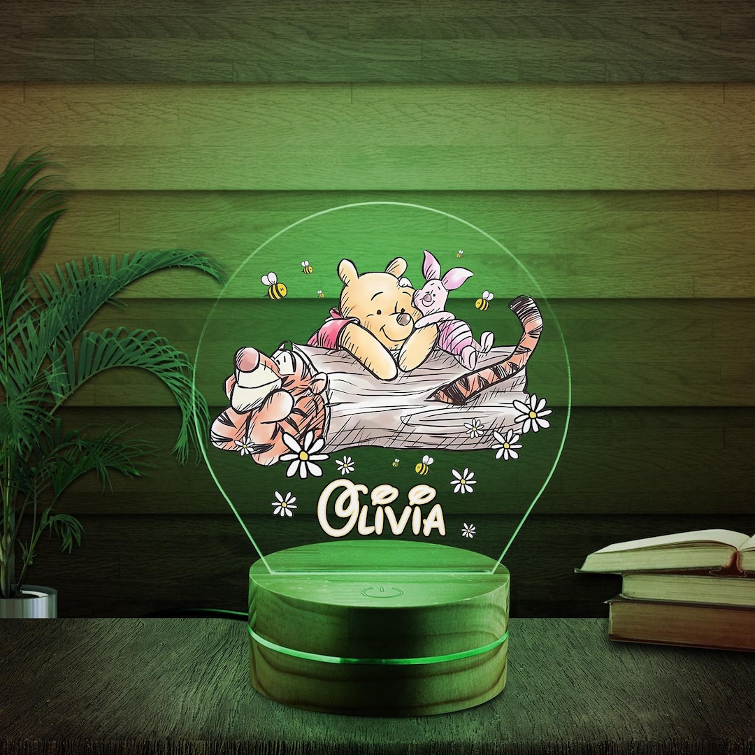 Winnie The Pooh LED Night Light pooh Bear Decor Lamp baby Nursery kids winnie-the-pooh-led-night-light-pooh-bear-decor-lamp-baby-nursery-kids