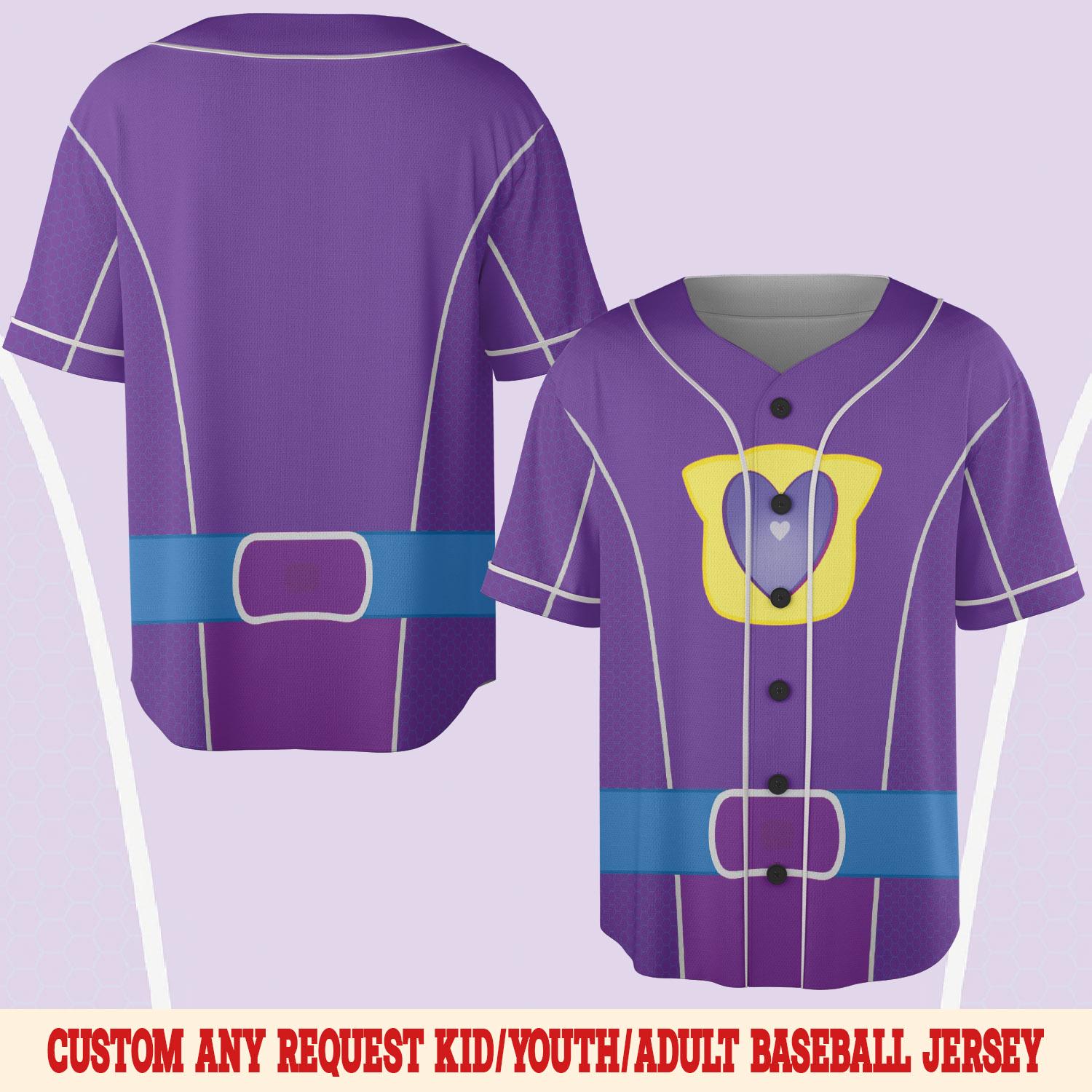 Discover Super Kitties Costume Halloween Baseball Jersey Unisex Kids Adult Shirt