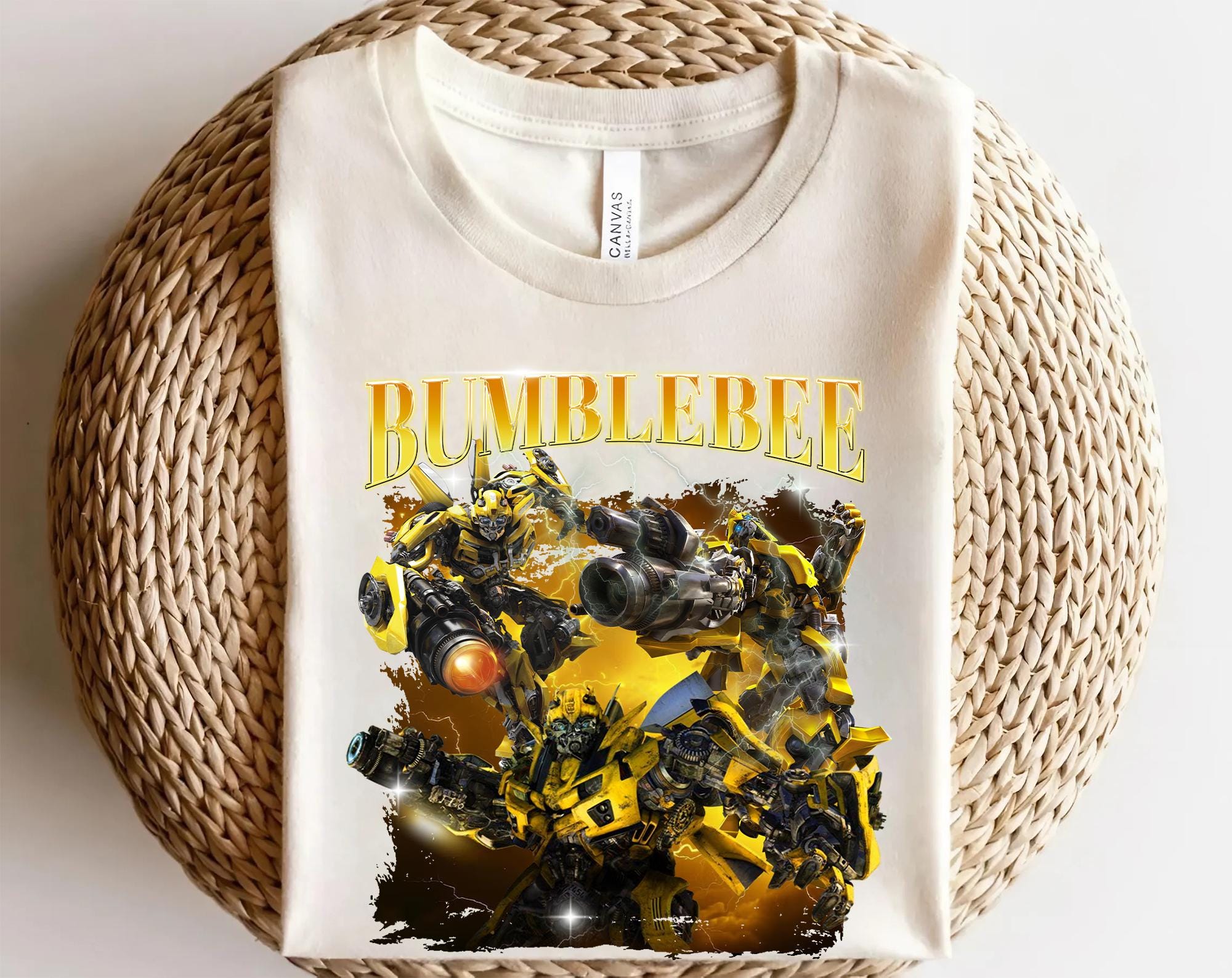 BT187 TRANSFORMERS BUMBLEBEE RISE OF THE BEAST MOVIE FANART COLLECTORS EDITION O
