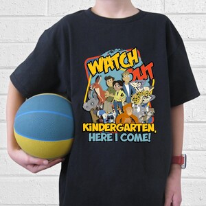 Wild Kratts Back to School Shirt/Wild Friends Cartoon School Tee/Personalized Chris & Martin Kratt Shirt/Wild Kratts Back to School OHT130