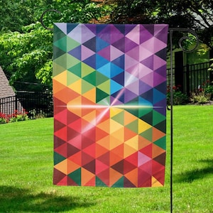 Rainbow Pride Garden Flag AXFB14