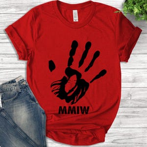 American Native Shirt/MMIW Awareness Shirt/Heart Dripping Shape With Tribe Indigenous Women/National Day Of Awareness For Missing OFUT30