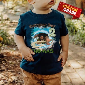 Disney Maui Birthday Boy Shirt, Prince Maui Birthday Shirt, Disney Prince Birthday Shirt,Birthday Party Shirt, Hei Hei Moana Birthday UNXC03