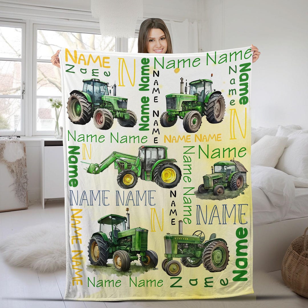 Personalized Name Blanket - Custom Baby, Kids & Adult Blankets, Super Soft With Name, Great Gift For Birthdays & Holidays