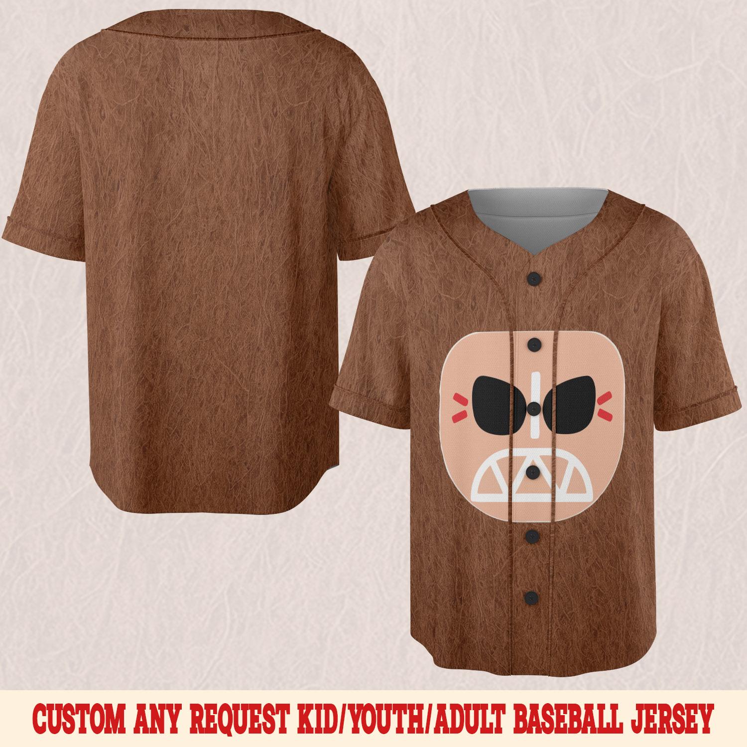 Discover Kakamora Costume Baseball Jersey Moana Cosplay Pirate Outfit Inspired by Disney