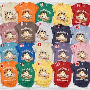 Disney Most Likely To Halloween Group Shirts/Disney Halloween Matching Shirts/Disney Vacation Most Likely To Shirt/Funny Disney Shirt OHUX06