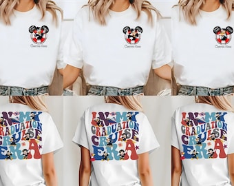 In My Graduation Cruise Era Disney Cruise Shirt, Mickey & Friends Graduate Senior Class of 2025 Trip, Family Cruise Vacation 2025 UNWD02