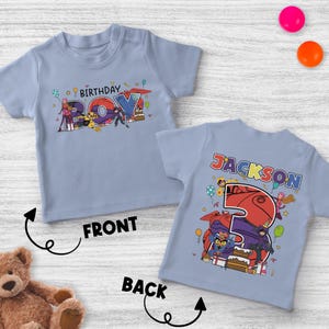 Personalized Big Hero 6 Baymax Disney Birthday Shirt/Baymax Tadashi Hiro GoGo Tomago Birthday Shirt, Disneyland Family Matching Shirt OHSC18