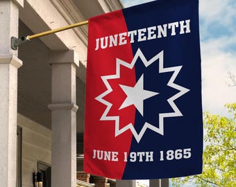 Juneteenth Garden Flag/Juneteenth 1865 Flag/Freedom Day 1865 Flag/Black History Freedom Flag/Black Independence Day Flag OGRB55