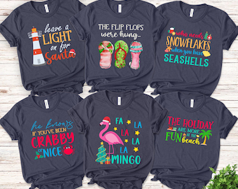 Beach Christmas Shirt, Christmas In July Shirt, Summer Santa Claus Shirt, Funny Santa Summer Beach Vacation Shirt SJXP14