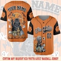 Vintage Star Wars Halloween Baseball Jersey, Death Star Pumpkin,Disney Halloween Costume,Galaxy's Edge Family,Disney Halloween Jersey UN2313