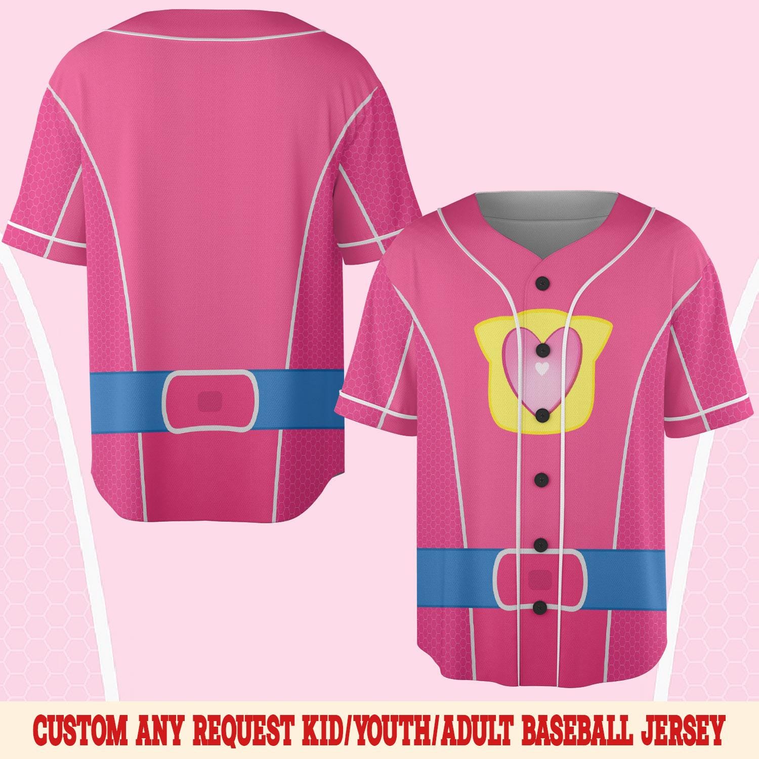 Discover Hero Kitties Inspired Baseball Jersey | Halloween Costume Shirt