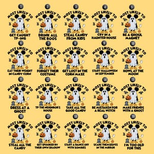 Disney Most Likely To Halloween Group Shirts/Disney Halloween Matching Shirts/Disney Vacation Most Likely To Shirt/Funny Disney Shirt OGVM09