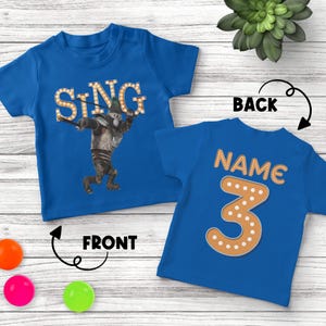 Sing Pig Birthday Family Shirt/Personalized Sing Pig Birthday Shirt/Sing Pig Family Matching Shirt/Sing Pig Birthday Shirt O-13062340