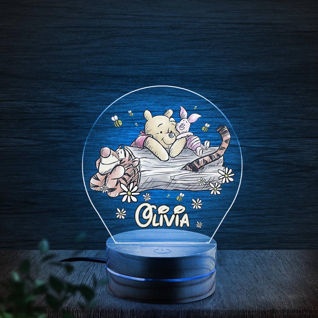Winnie The Pooh LED Night Light pooh Bear Decor Lamp baby Nursery kids winnie-the-pooh-led-night-light-pooh-bear-decor-lamp-baby-nursery-kids