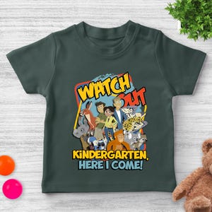 Wild Kratts Back to School Shirt/Wild Friends Cartoon School Tee/Personalized Chris & Martin Kratt Shirt/Wild Kratts Back to School OHT130