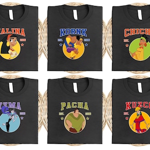 Emperor&#39;s New Groove Co 2000 Shirt, Kuzco Kronk Yzma Pacha, Emperors New Groove Shirt, Epcot Family Birthday Shirt, Disney Adventure UNX225