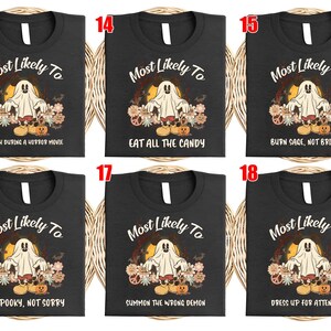 Disney Most Likely To Halloween Group Shirts/Disney Halloween Matching Shirts/Disney Vacation Most Likely To Shirt/Funny Disney Shirt OHUX06