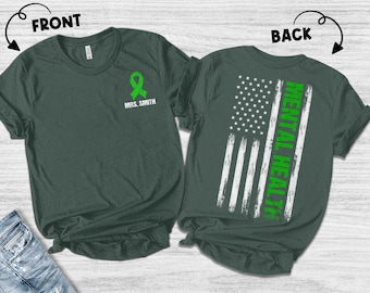 Mental Health Awareness Shirt/Green Ribbon Shirt/In May We Wear Green Mental Health Awareness Shirt/Mental Health Shirts OGST13