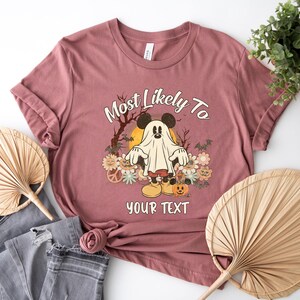 Disney Most Likely To Halloween Group Shirts/Disney Halloween Matching Shirts/Disney Vacation Most Likely To Shirt/Funny Disney Shirt OHUX06