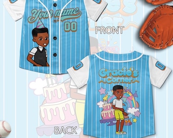 Custom Gracie&#39;s Corner Baseball Jersey, Gracie&#39;s Corner Baseball Jersey, Gracie&#39;s Corner Birthday Jersey, Gracie&#39;s Corner Birthday UNZC18-02