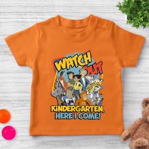 Wild Kratts Back to School Shirt/Wild Friends Cartoon School Tee/Personalized Chris & Martin Kratt Shirt/Wild Kratts Back to School OHT130