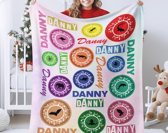 Personalized Wild Kratts Christmas Blanket, Wild Kratts Blanket, Wild Kratts Cartoon Blanket, Christmas Gift, Wild Kratts Birthday SL2N30