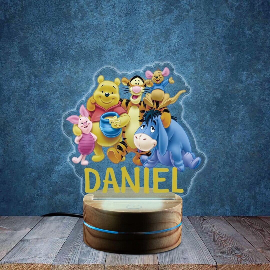 Winnie The Pooh LED Night Light pooh Bear Decor Lamp baby Nursery kids winnie-the-pooh-led-night-light-pooh-bear-decor-lamp-baby-nursery-kids
