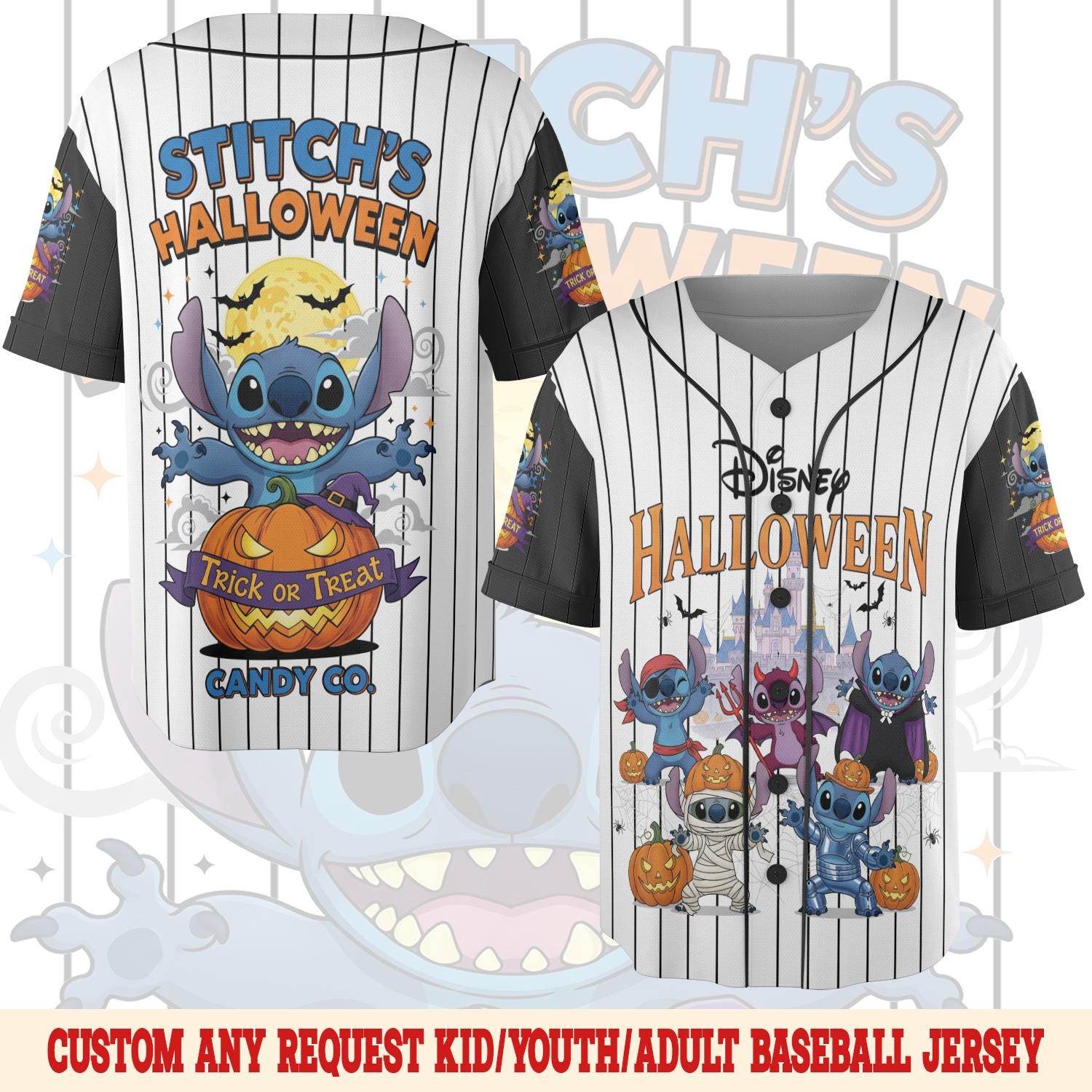 Discover Custom Sonic Halloween Baseball Jersey, Sonic the Hedgehog Jersey