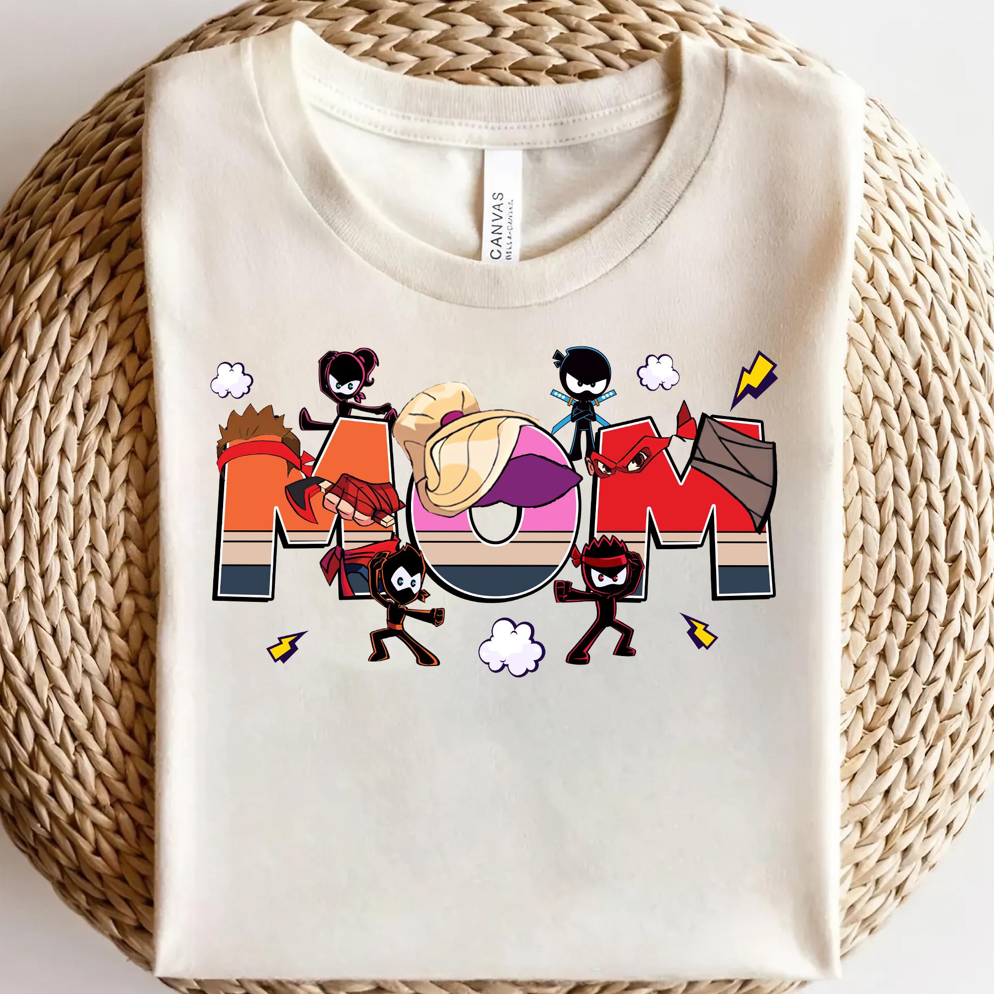 Ninja Kidz Dad Mom Shirt/ninja Father Mother Day Shirts