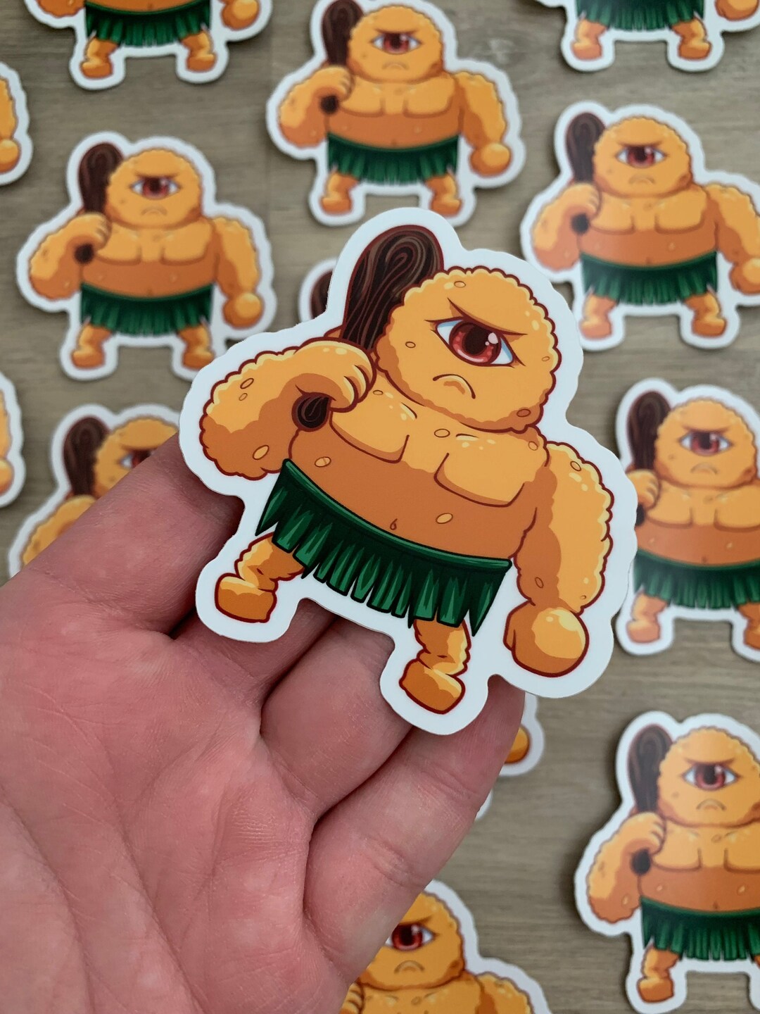 Halloween Sticker, Spooky Sticker, Cyclops Sticker, Cute Cyclops ...