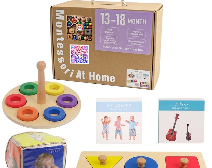 Energetic Exploration Subscription Box 13-18 Months: Unlocking New Skills and Building Coordination for Your Active Toddler