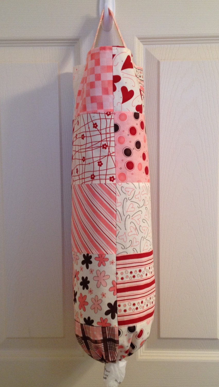 Pattern Plastic Grocery Bag Cozy Holder Storage PDF Etsy