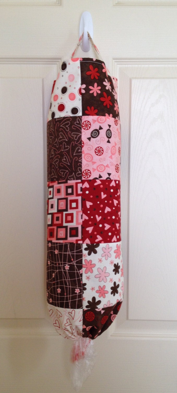 Pattern Plastic Grocery Bag Cozy Holder Storage PDF Etsy