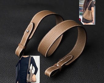 Togo Leather Shoulder Strap (30mm): Fits Picotin & Evelyne Bags