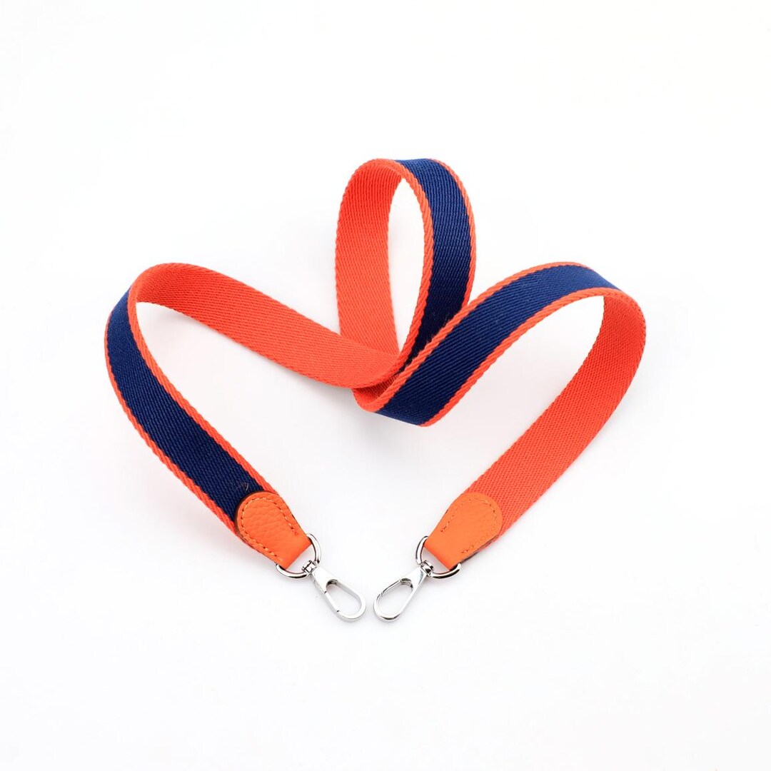 Bi-color Canvas 25 Mm Bag Strap Suitable for Kelly, Bolide