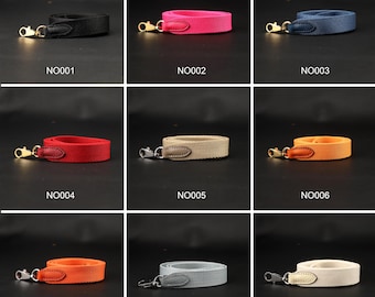 Canvas & Clemence Leather Shoulder Strap for Luxury Bags - 25mm