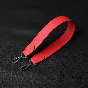 Togo Leather Shoulder Strap: 38mm Crossbody Bag Strap