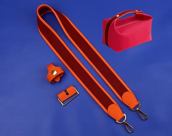 Bandoulière en polycoton de 4 cm pour sac Bride-A-Brac
