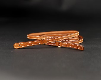 Epsom Leather Wallet Strap: Fits Kelly, Constance, Maillon To Go Wallets