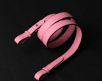 Bandoulière en cuir Swift (2,0 cm de largeur) - Convient à Evelyne TPM et Picotin
