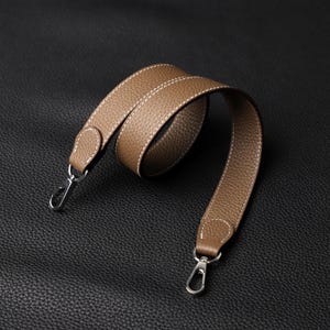 28 mm breiter Togo-Leder-Schultergurt für Kelly-Tasche, Crossbody-Gurt für Birkin-Tasche, Togo-Leder-Taschengurt für Garten-Teiletasche