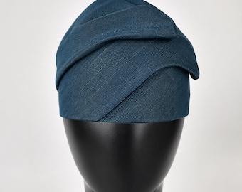 Handmade Aso Oke Yoruba Cap | Nigerian Groom Fila Hat, African Wedding Headwear