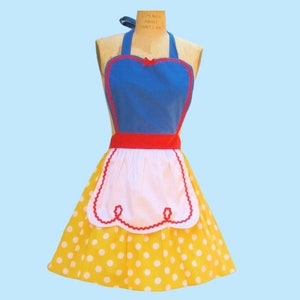 apron Snow White apron retro APRON | Etsy