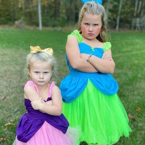 ANASTASIA or Drizella Step Sister dress Cinderella wicked stepsisters Halloween costume, Anastasia costume, Drizella costume