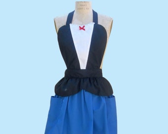 MARY POPPINS apron style  womens full Apron  apron  from Lover Dovers