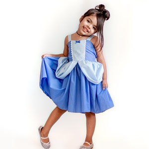 Cinderella dress girls, toddler girl princess dress, Cinderella Birthday Party, Toddler Dress, gift for princess dress