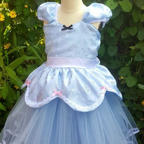 Girls Cinderella Dress Princess Costume Tutu Toddler Baby - Etsy