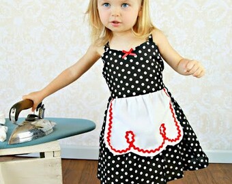 little girl retro dresses